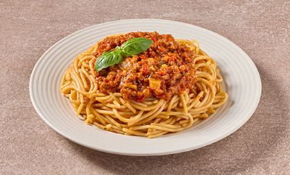 Vegetarische spaghetti bolognese